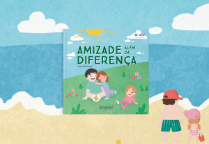 Amizade alem da diferenca_mockup com fundo